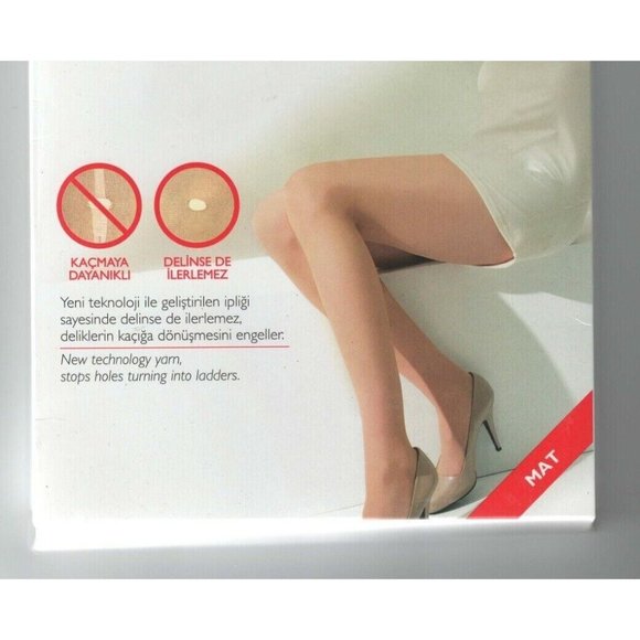 Penti Stop 15 Denier Bronze Small(1) New Tech Yarn Hole Stop Tights 3815 - Picture 6 of 10